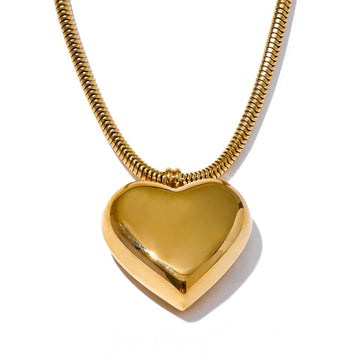 Love Smooth Pendant Necklace