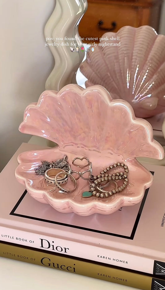 Shell jewelry dish