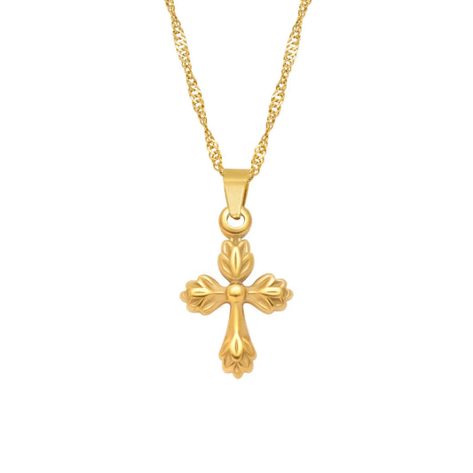 Serenity Cross Necklace