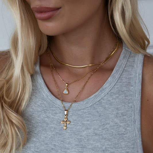 Serenity Cross Necklace