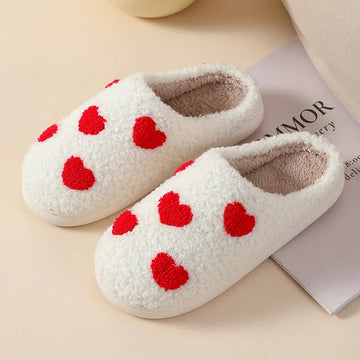 Heart slippers