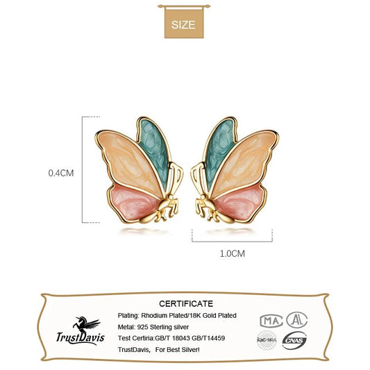 Butterfly Stud Earrings